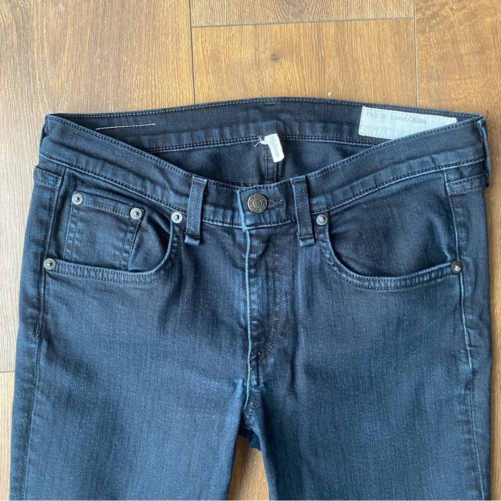 Rag & Bone Coal “W150K520” Jeans Size 27 Pencil Leg Skinny - Picture 2 of 9
